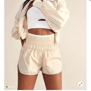 FP Movement The Way Home Shorts NWT, Ivory, Size Small